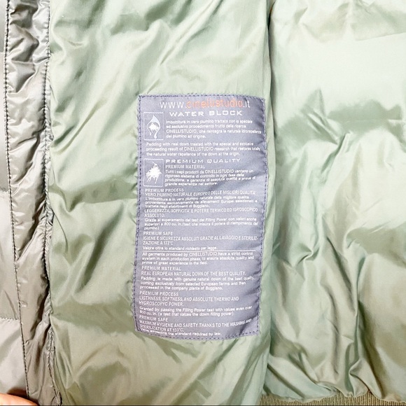 cinelli studio down jacket